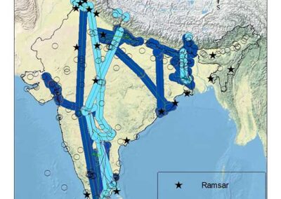 India Ramsar migration sites